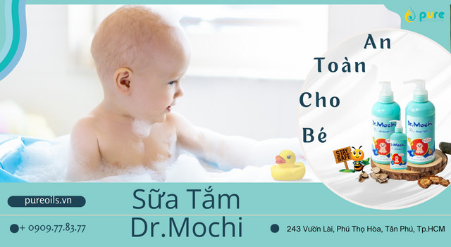 Dầu Tắm Gội Toàn Thân Dr.Mochi Premium 250ml: Sự Lựa Chọn Hoàn Hảo Cho Sức Khỏe Của Bé